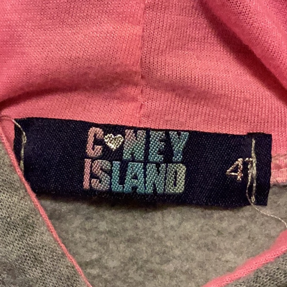 Coney Island 4T Pink& Gray Hoodie Princess Carter’s floral pants, West Coast T - Picture 3 of 16
